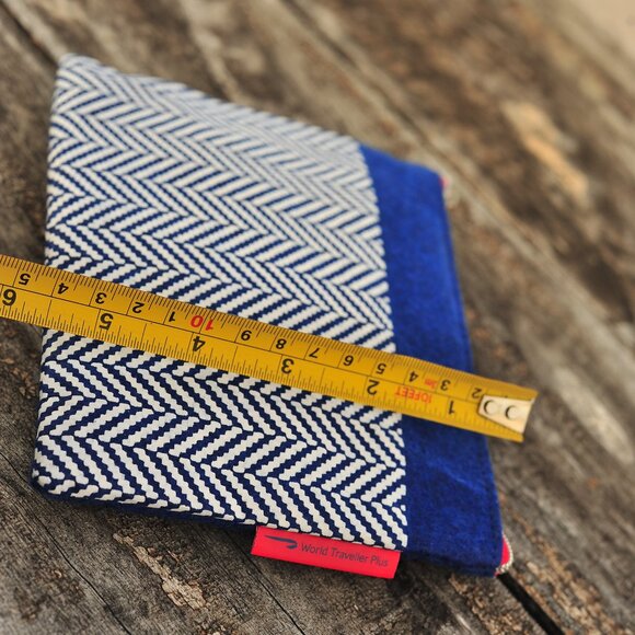 3pcs Kit Felt Carry On Purse Travel Bag Sleep Mask Pen Compact Essentials - Picture 5 of 6